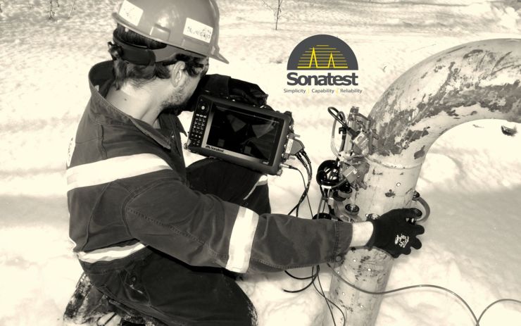 Sonatest veo+ phased array inspection flaw detector weld inspection NDT